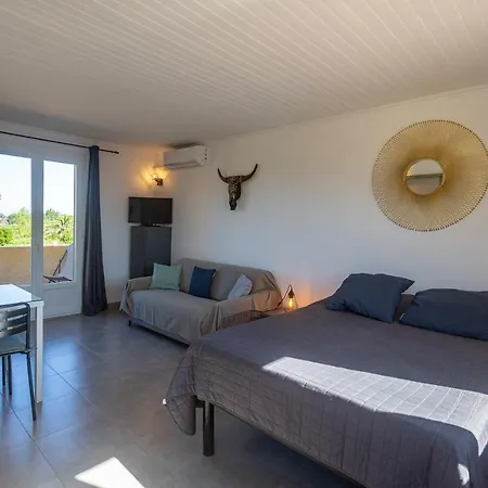 Apartment Studio Dans Avec Piscine